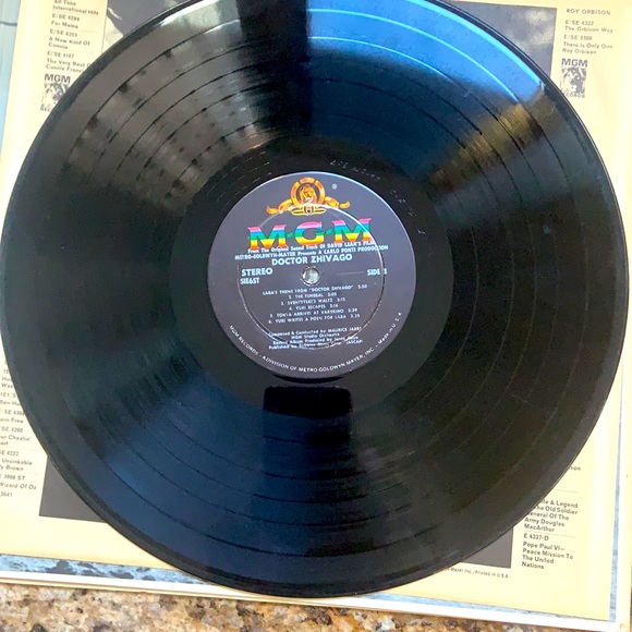 Doctor Zhivago Org Soundtrack Record LP 1965 - Picture 2 of 8